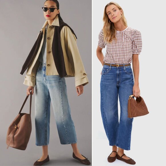 LOEFFLER RANDALL Leonie Woven Ballet Flats Size 6 Espresso Brown Leather NEW - Picture 15 of 15